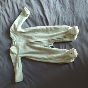Fleece onesie!